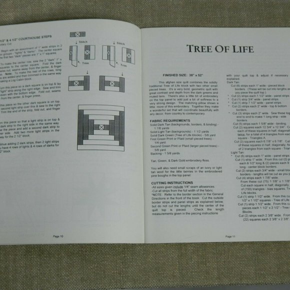 Farmhouse Quilts Into The Woods Book - Picture 4 of 6